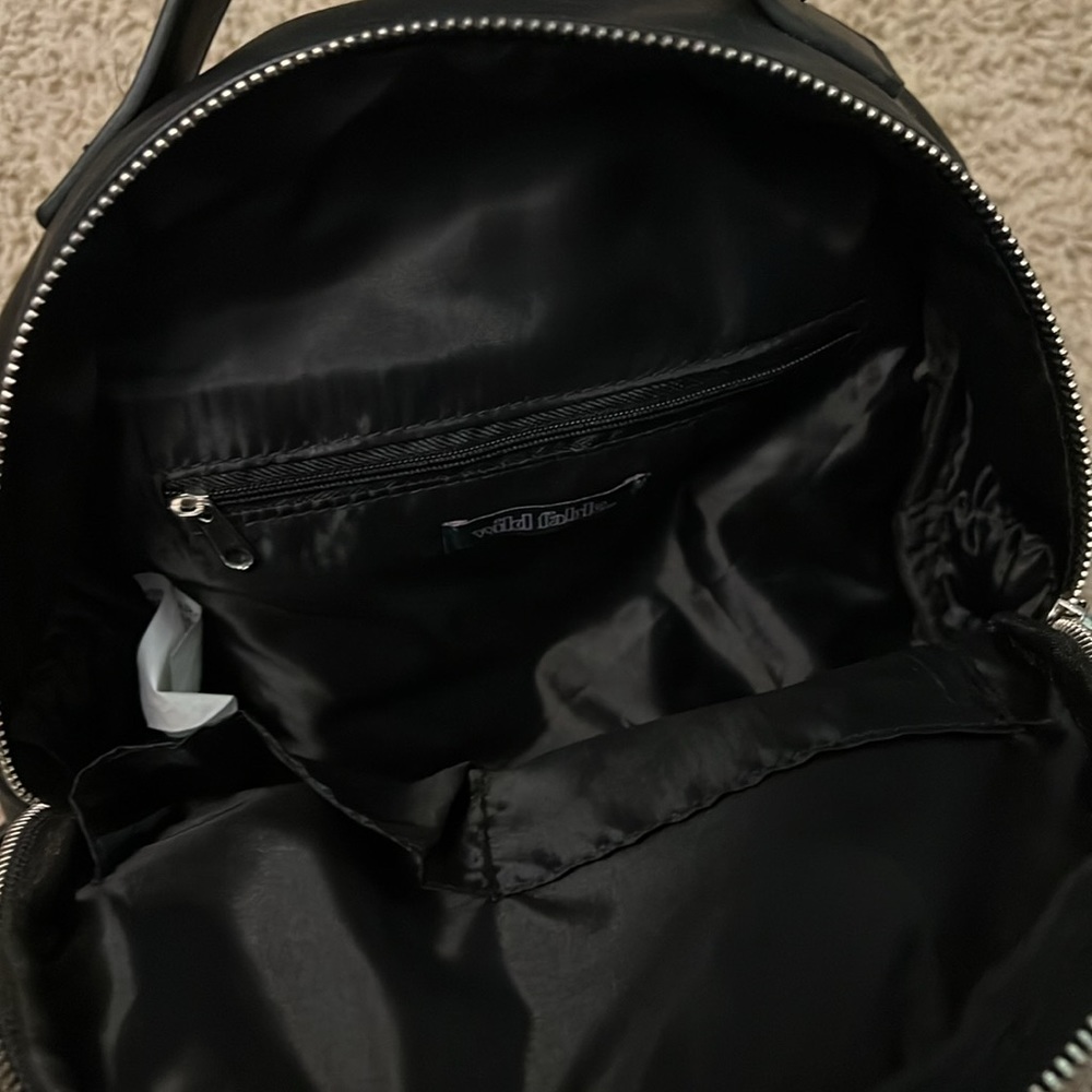 Women’s black backpack purse - Picture 3 of 4